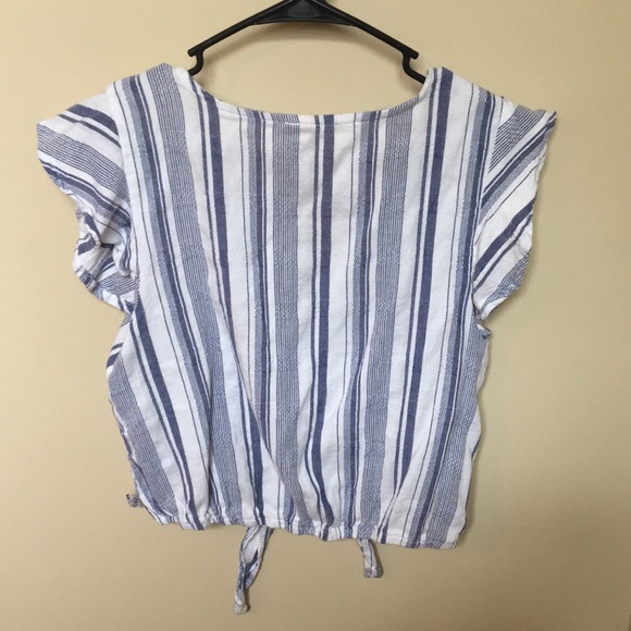 Blue stripped top - Picture 2 of 2